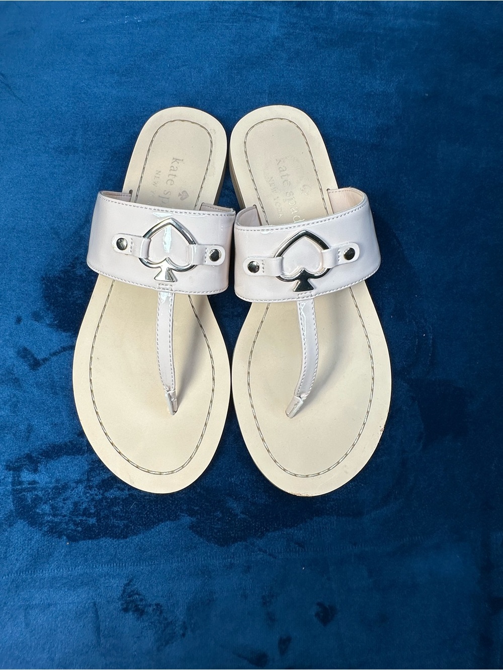 Kate Spade Newyork Cassia leather  Pink sandal- Size:6B